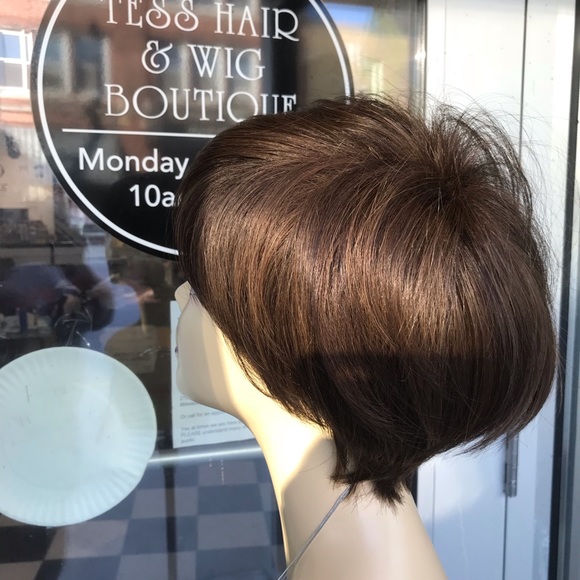 Brown Hairuwear wig Short Angle bob style 2026 - Picture 5 of 8
